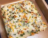 離乳食後期☆もちもちニラチヂミと牛肉炒め作り方36写真