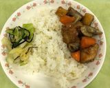 鶏肉と根菜の黒酢あんかけ作り方6写真