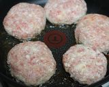 水切り不要、蓋しない豆腐ハンバーグ作り方3写真