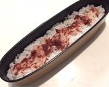 枝豆とねり梅ご飯弁当 詰め方作り方1写真