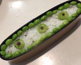 枝豆とねり梅ご飯弁当 詰め方作り方3写真
