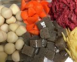 里いもと牛肉のころころ煮作り方3写真