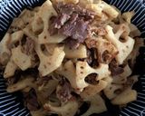 レンコンと牛肉のカレー炒め作り方12写真