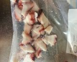 タコの唐揚げ(≧▽≦)～スライス蛸～作り方1写真