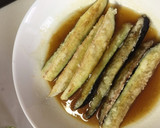 簡単！ナスの素揚げ ポン酢仕立て！作り方5写真
