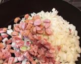 焼豚とタマネギのチャーハン作り方4写真