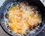 チーズニラたれで食べる鶏の唐揚げ作り方5写真