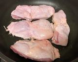 鳥モモ肉☆フライパンでパリパリ焼き作り方2写真