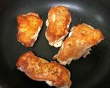 鳥モモ肉☆フライパンでパリパリ焼き作り方9写真