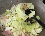 キャベツとツナの塩昆布バター炒め作り方2写真