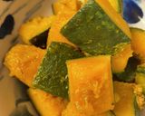 新！水だけで煮る！簡単かぼちゃの煮物作り方15写真