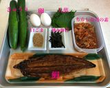 夏バテ防止！簡単きゅうりと鰻のちらし寿司作り方1写真