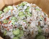 夏バテ防止！簡単きゅうりと鰻のちらし寿司作り方2写真