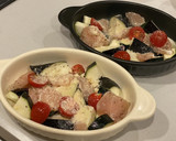 夏野菜とささみのオーブン焼き作り方2写真