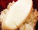 豆腐のっけ丼、オクラ納豆添え(^^)作り方2写真