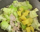 ジャガイモと豚ロースの回鍋肉風作り方3写真