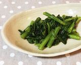 空芯菜のシンプル炒め作り方3写真