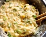 夏野菜のヘルシーお好み焼き作り方2写真