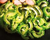 ゴーヤとウィンナーのチーズ焼き♪作り方1写真