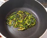 簡単節約!栄養満点かぼちゃの皮のきんぴら作り方4写真