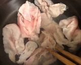 簡単♪豚肉と水菜で冷しゃぶサラダ作り方2写真