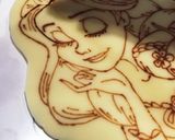 ラプンツェル チョコプレートの作り方❀作り方7写真