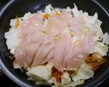 簡単！鶏むねキャベツの白だし煮作り方2写真