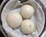 直径21cmの鍋で蒸す酒饅頭 試作に作り方6写真