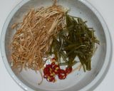 完干し大根皮と出汁取り昆布の膾（なます）作り方8写真