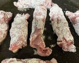 さつま芋(蒸かし芋)の肉巻き作り方5写真
