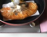 常温保存品のみ!ポリ袋♡サバ缶のパスタ作り方4写真