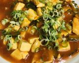 チリソースをあわせて簡単●鶏チリ豆腐作り方4写真