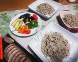 さっぱり鴨そば(とろろ芋version)作り方1写真