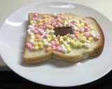 レンチンからのチョコマシュマロトースト作り方2写真