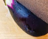 ごはん泥棒！ナスのなめろう作り方1写真