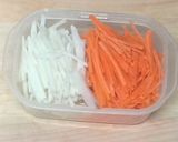 鶏ササミの生春巻き作り方3写真