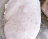 レンジ蒸し鶏　ヘルシー鶏胸肉♪作り方3写真