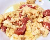 中華風味なトマ玉炒め♬作り方2写真