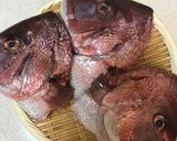 てまひま★鯛のお頭の下処理作り方1写真