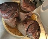 てまひま★鯛のお頭の下処理作り方2写真