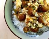 鰹節香るなめこと豆腐のヘルシーそぼろ作り方7写真