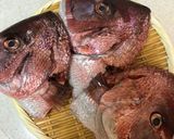 鯛のお頭を美味しく★兜（かぶと）焼き作り方1写真