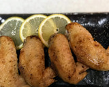 手羽３種焼き①塩焼き②バルサミコ③五香粉作り方5写真
