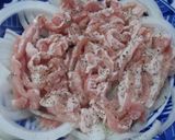 デミたま丼作り方1写真