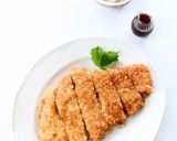 白梅酢で【梅酢とんかつ（おろしぽん酢）】作り方6写真