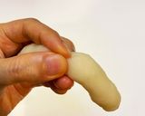 離乳食後期☆皮から作るやわもち手掴み餃子作り方38写真