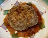 照り焼きハンバーグアボカドチーズソース♪作り方13写真