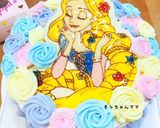 ラプンツェル チョコプレートの作り方❀作り方11写真