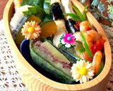 過去弁当アレンジ 詰め方作り方7写真