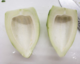 青パパイヤと厚揚げのそぼろ煮作り方1写真